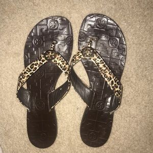 Cheetah Tory Burch sandals
